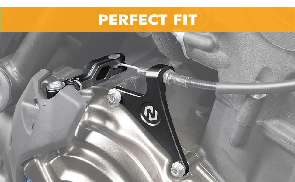 Für Yamaha Tenere 700 2019-2024 Kupplungsarmverlängerung Kupplungshebelhalterung für Yamaha YZF R7 22-23 XSR700 18-2023 MT-07 2018-2022 – Detail 2