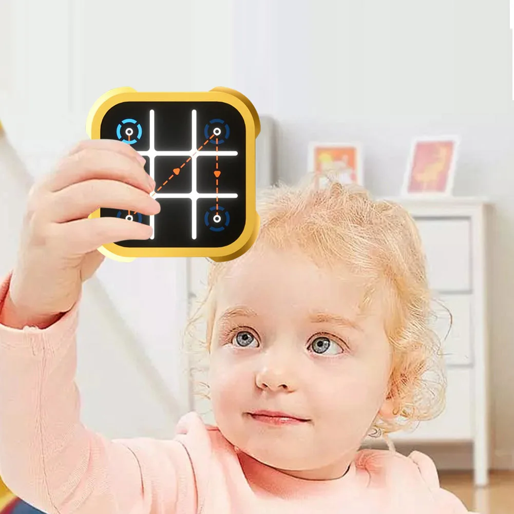 Handheld Puzzle Game Console Anti Fidget Puzzle Toys Board Games Classic Fingertip Toy Board For Kids Friends Gathering Road