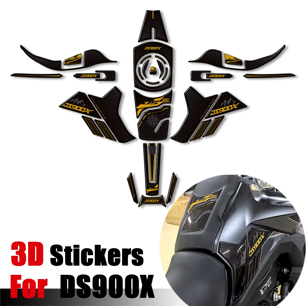 

DS900X Motorcycle Stickers For VOGE 900DSX 900 DSX Adventure Tank Pad Gas Fuel Oil Protector Decals Fairing Fender 2024 2025