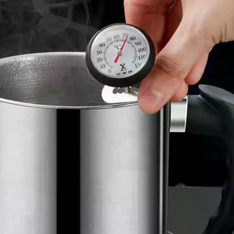 Durable Stainless Steel Oil Pot With Built-in Filter - Easy To Invert Design, Leak-proof And Convenient Kitchen And Restaurant