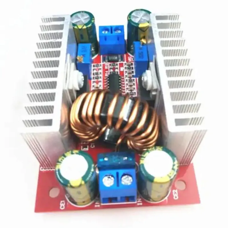 DC 400W 15A Step-up Boost Converter Constant Current Power Supply LED Driver 8.5-50V to 10-60V Voltage Charger Step Up Module