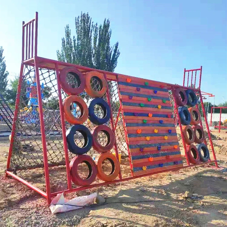 

Amusement Park Kids Physical Training Outdoor Playground Climbing Net Entertainment Equipment for Sale