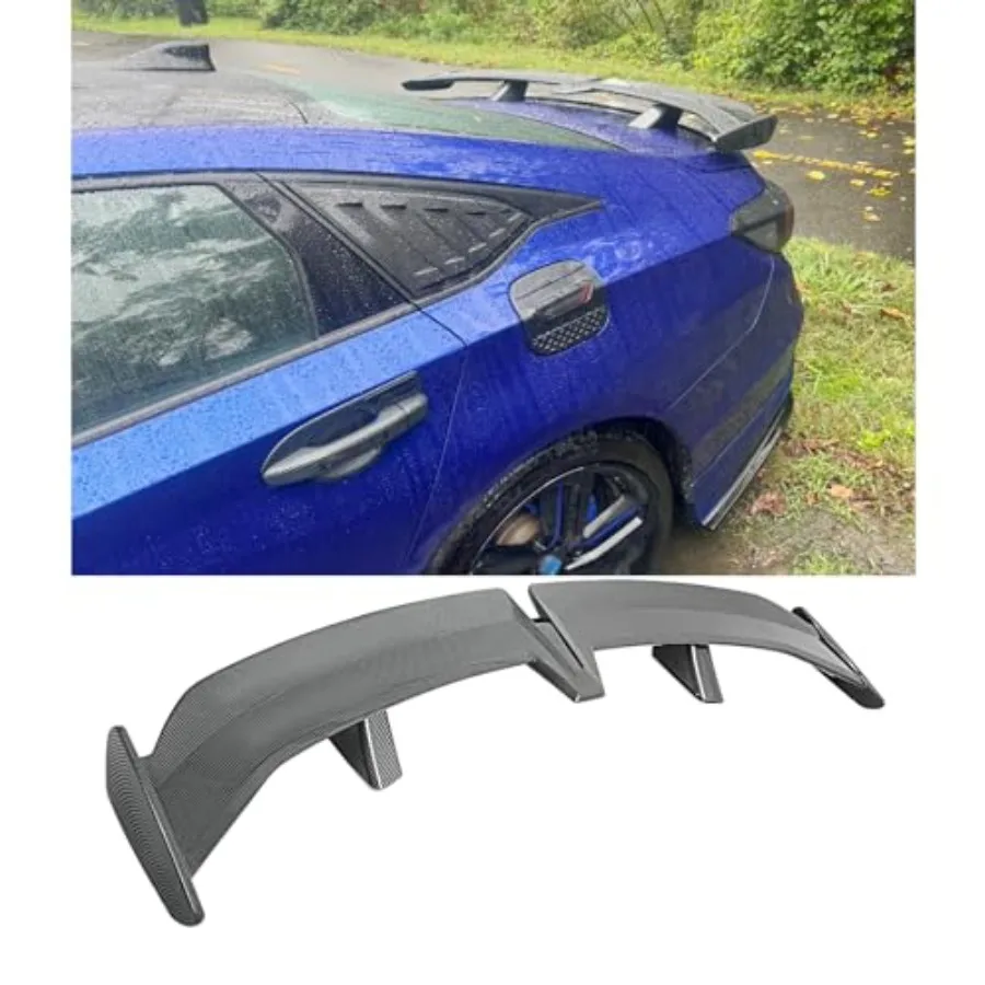 

54 Inch Universal Rear Spoiler Seagull PRO Style Carbon Fiber Rear Trunk Spoilers Wing Lightweight Compatible with Toyota Honda