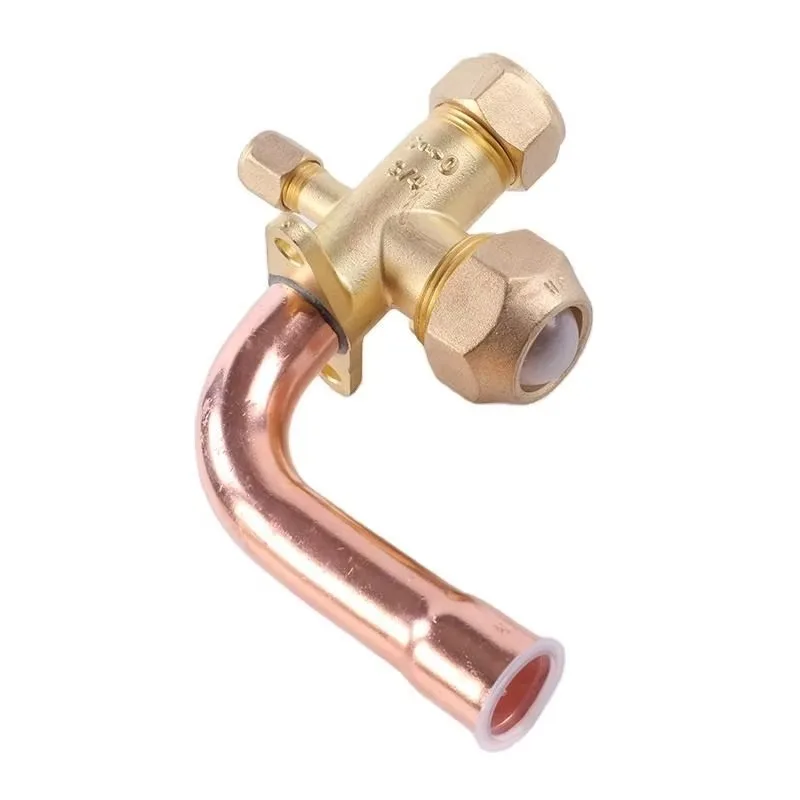 

Refrigeration filling valve Brass service valve for household air conditioning system