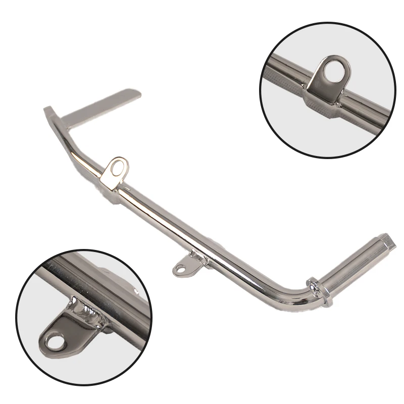 Motorcycle 8.5 9.5 10.5 inch Kickstand Side Stand Kit Parking Footrest Bracket For Harley Touring FLHX FLHR 2007-2024