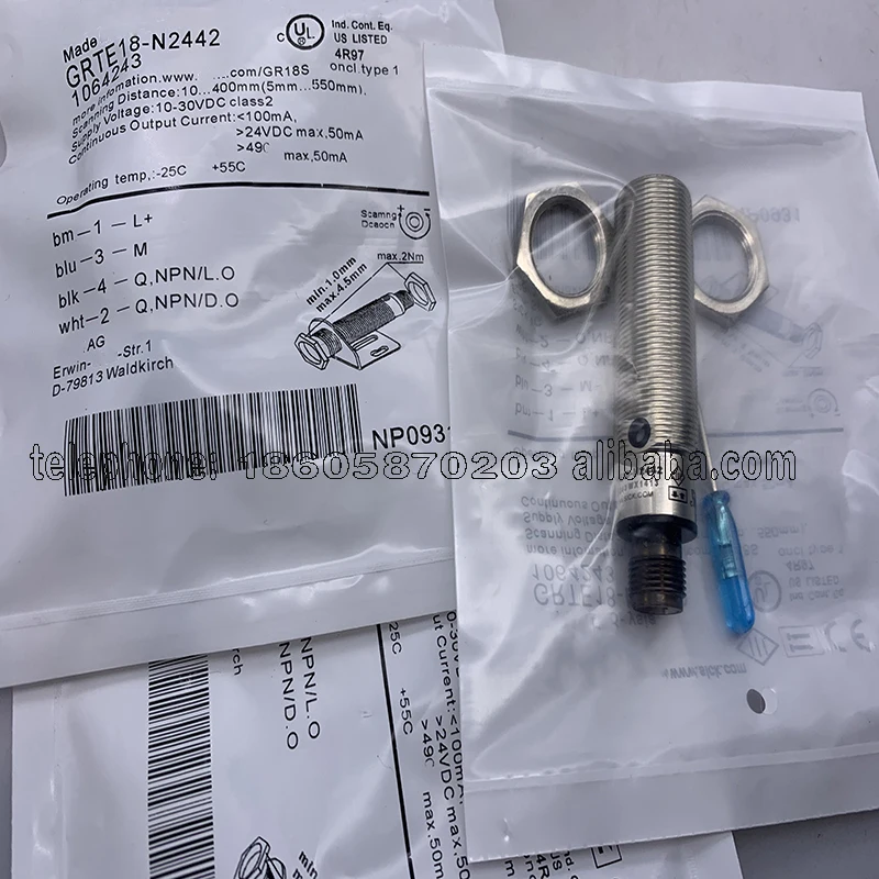 

New Photoelectric Switch Sensor in Stock GRTE18-N2442 GRTE18-P2442 GRTE18-N2462 GRTE18-P2462 High Quality Seller