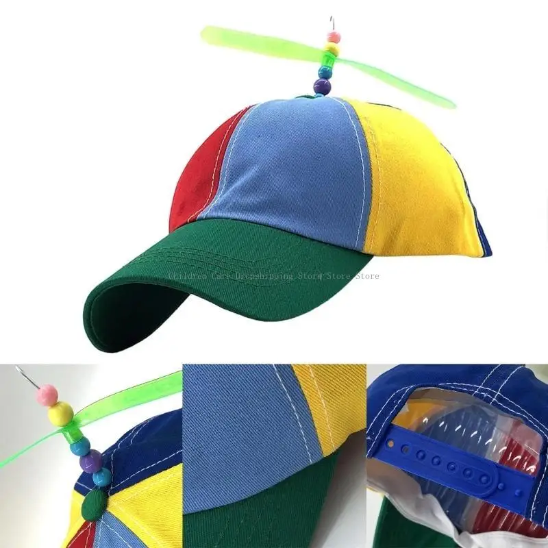  Helicopter Baseball Hat for Party Funny Sun Hat Outdoor Camping Hat