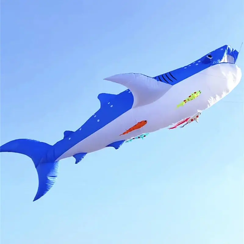 Shark ขนาดใหญ่ kites sting ray inflatable kite flying kites ของเล่นลม kites ขนาดใหญ่พิเศษ kite Camping ไฟฉาย cait สนุก