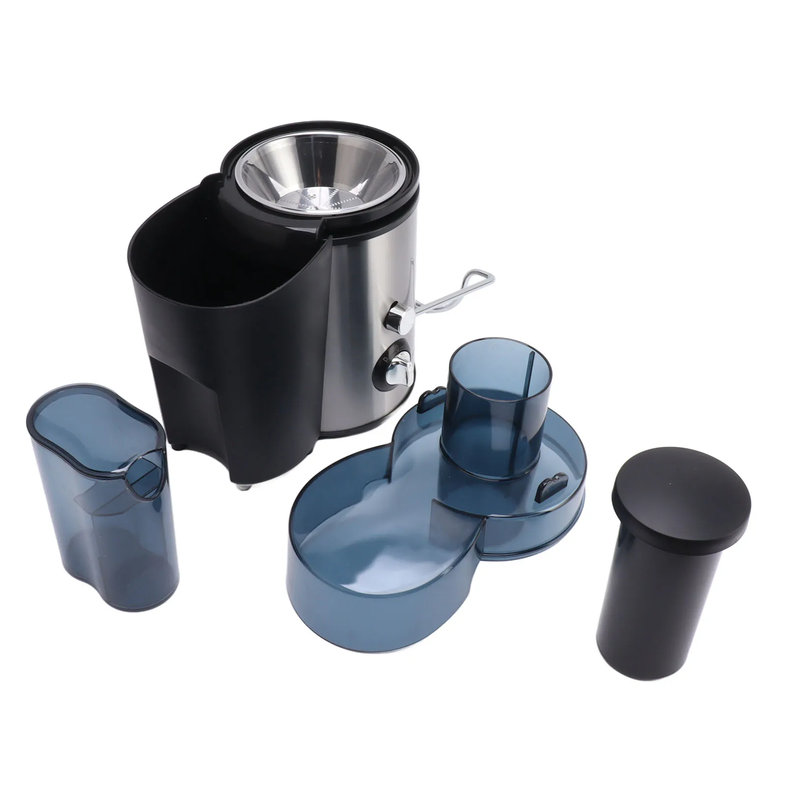 1000W Juicer Machine Automatic Big Mouth Large Feed Chute Juicing Extractor for Whole Fruits and Vegetables 220V