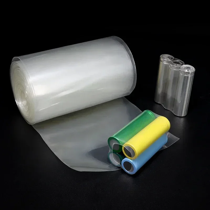 18650 PVC Heat Shrink Tube Battery Pack Clear Width 29.5mm~300mm Insulated Protection Film Wrap lithium Case Cable Sleeve