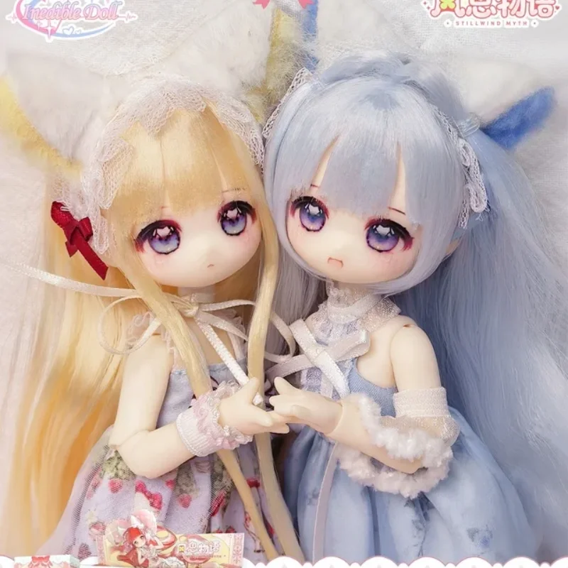 Genuine Inedible Doll  1/12 Bjd Blind Box Still Wind Myth Bjd Doll Rooted Hair Posable Figure Kawaii Collectible Gifts In Stock