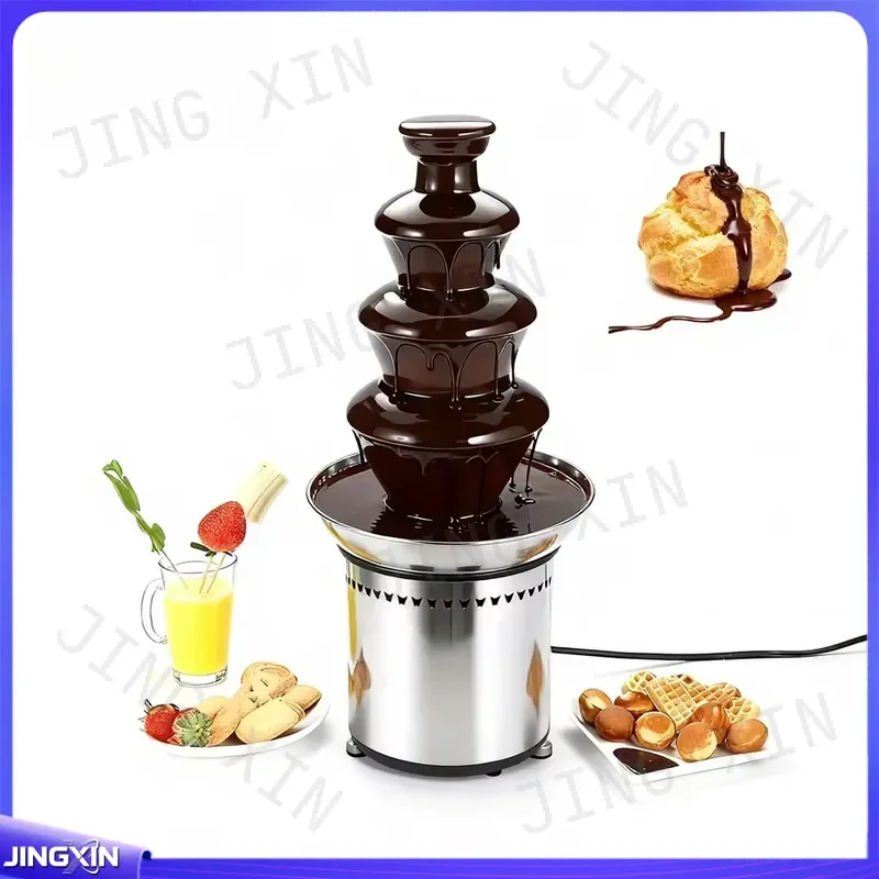 custom for LST Commercial Stainless Steel Chocolate Fountain Machine Waterfall Fondue Maker Dessert Display Party Event