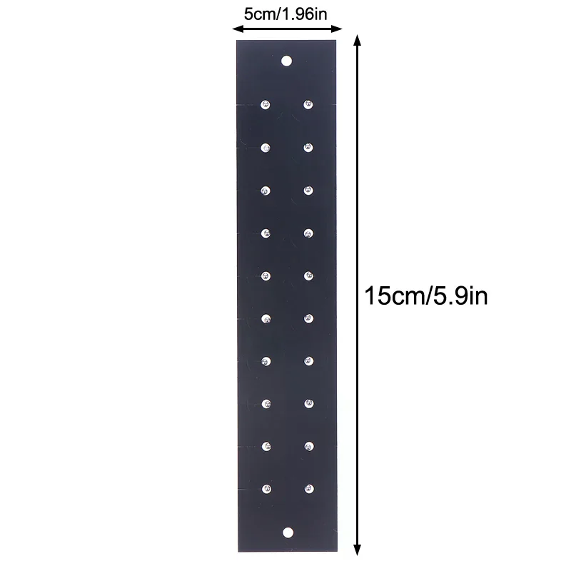 100 قطعة من ملصقات نقطة الأذن العصرية، عصا ضغط الأذن، خرزة ذهبية وفضية، ملصقات أذن للتدليك #5
