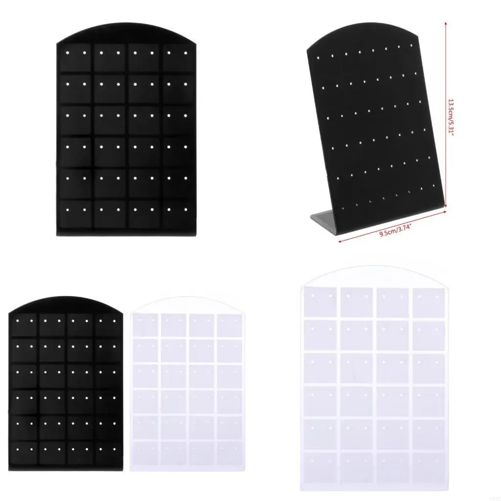 195C Earring Display Holder Showing Showcase Rack Ear Cuff Studs Holder for Jewellery Earrings Studs Decorations