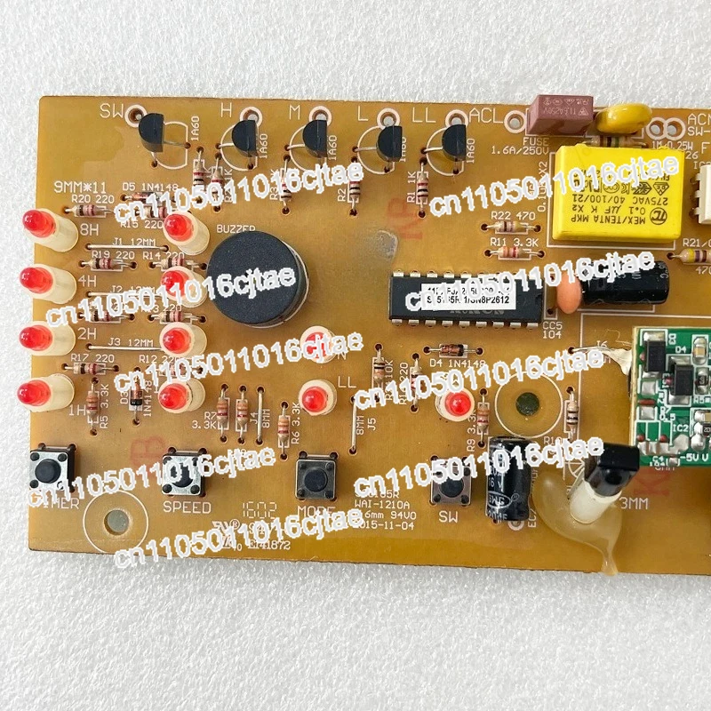 

Electric Fan Floor Fan Accessories S35165R Main Control Board WAI-1210A Circuit Board Used