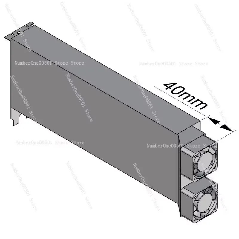 بطاقة الرسومات K80 تعديل تبديد الحرارة النشط K20/K40/M60 بطاقة الرسومات بالوعة الحرارة