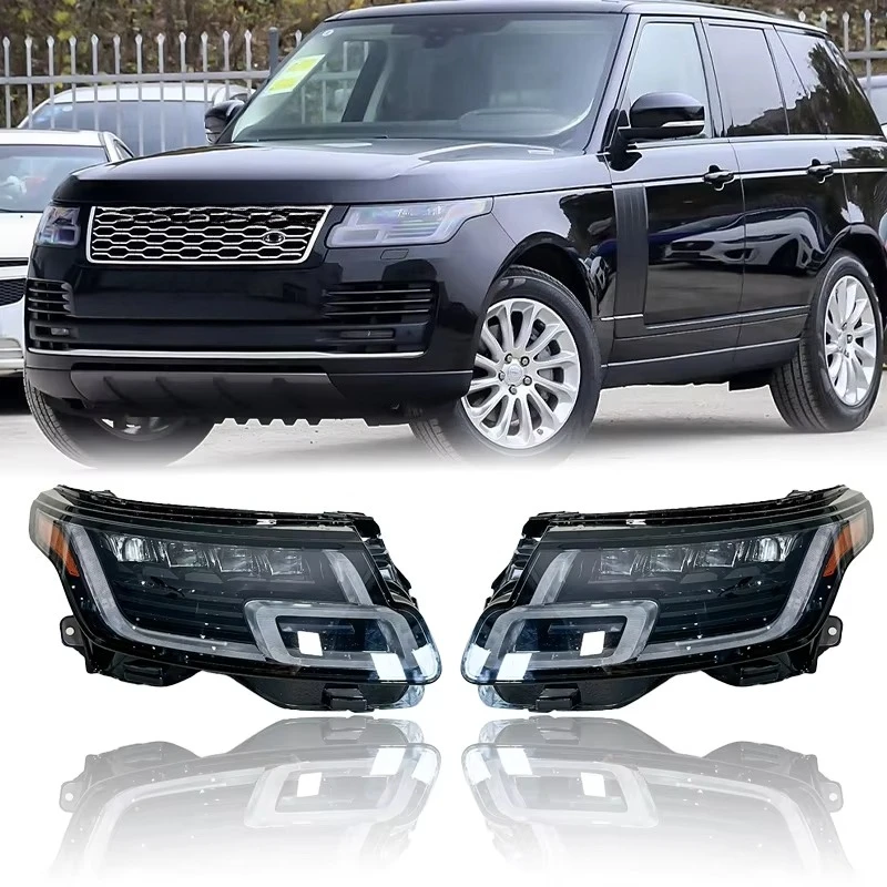For Range Rover 2018-2022 LED Headlights Upgrade High-Equipped and Mid-Equipped Options Available