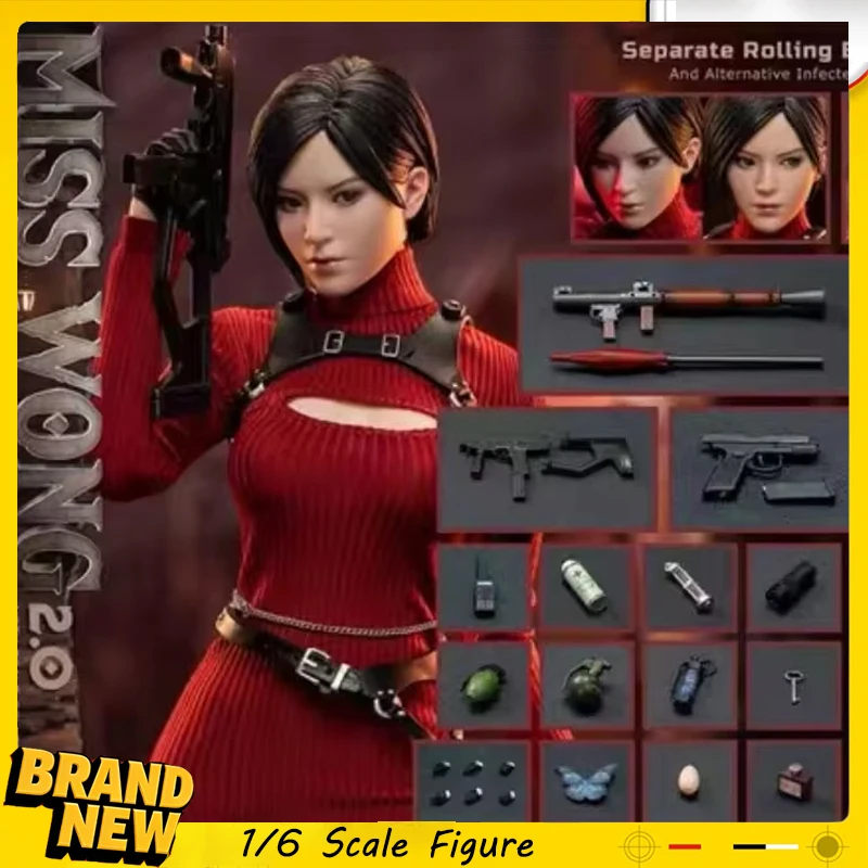 

Original Female Soldier SWToys FS056 FS062 FS065Ada Wong With Movable Eyes Action Figure 1/6 Scale Model Collectible Toy