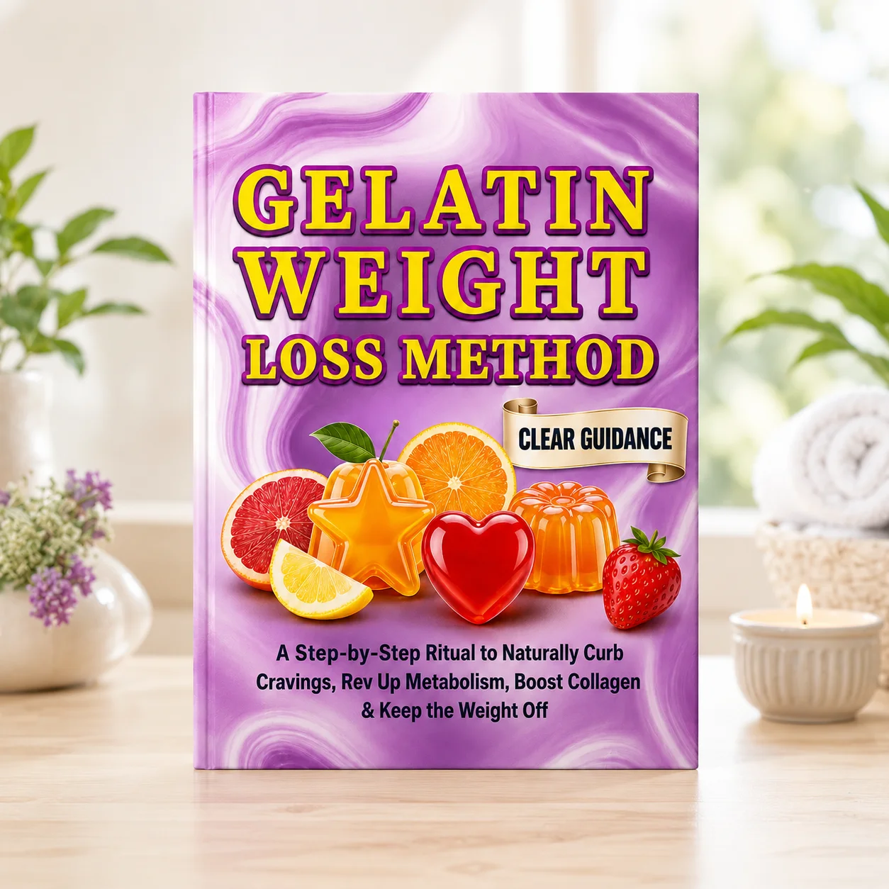 Gelatin Weight Loss Method, 30-Day Guide for Cravings Control, Metabolism Support, Collagen and Healthy Routine