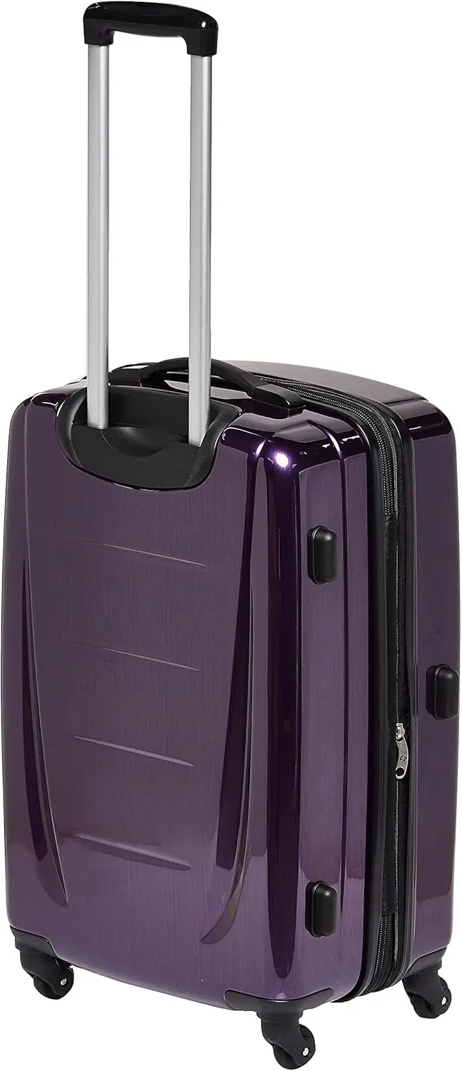 Samsonite Winfield Hardside Bagagem com rodas Spinner, roxo, 2, 3 Pcs Set, 20, 24, 28