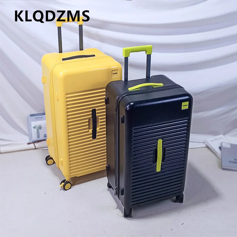 KLQDZMS Rolling Suitcase Large-capacity Trolley Case 24