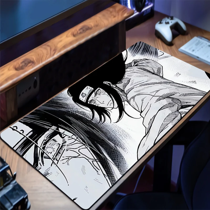 

Mouse Pad Gamer Anti-slip Anime Desk Mat Gaming PC Accessories Tablet Pad Large Mousepad Naruto Neji Hyuga Extended Keyboard Mat