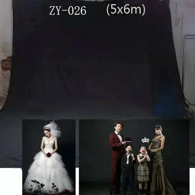 Powerwin 5x6M 16x19ft Large Muslin Family Photography Backdrop Cotton Photo Background Cloth for Studio Shooting Wedding Party