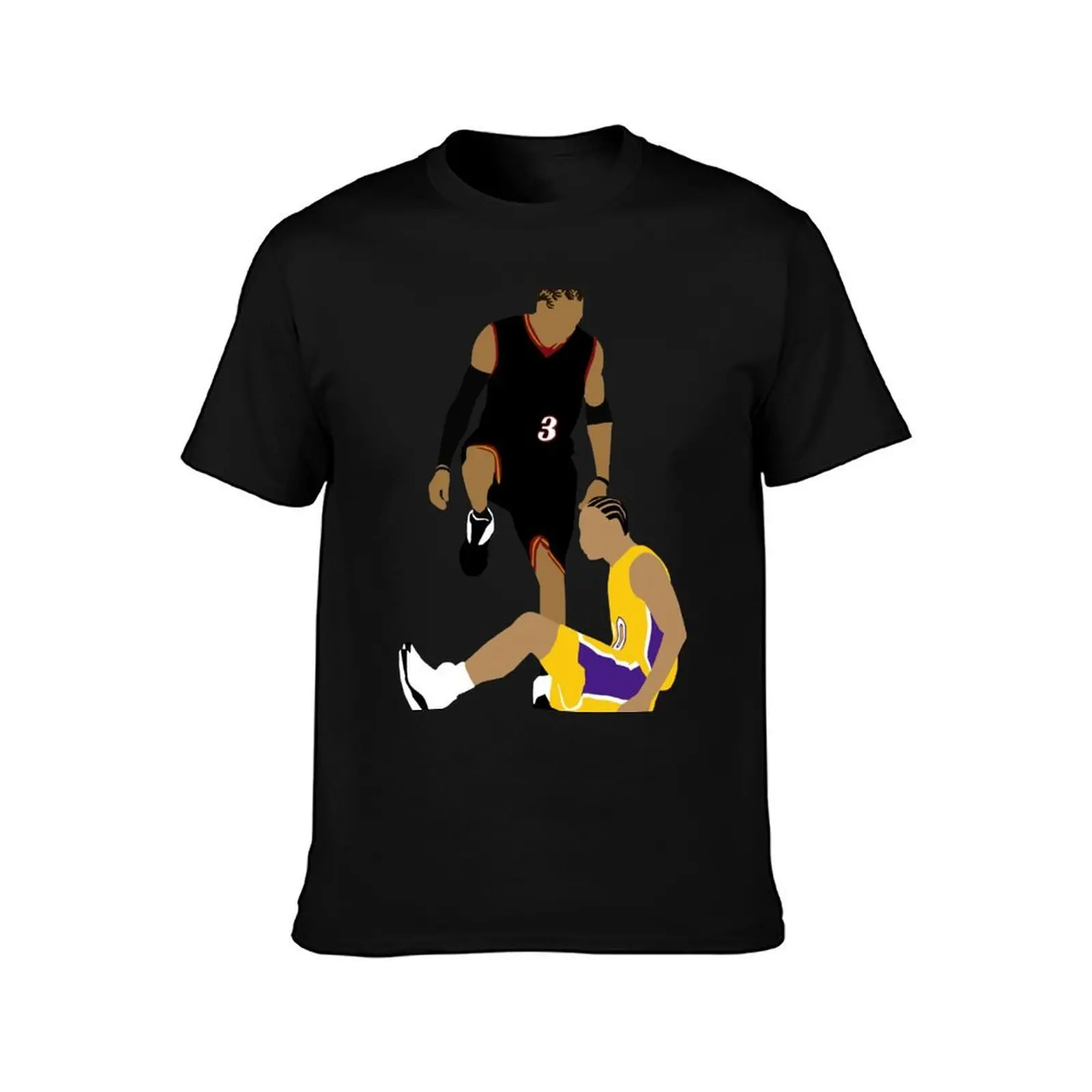 Allen Iverson Stepover T-Shirt Performance Workout Short Sleeve Tee T-Shirt