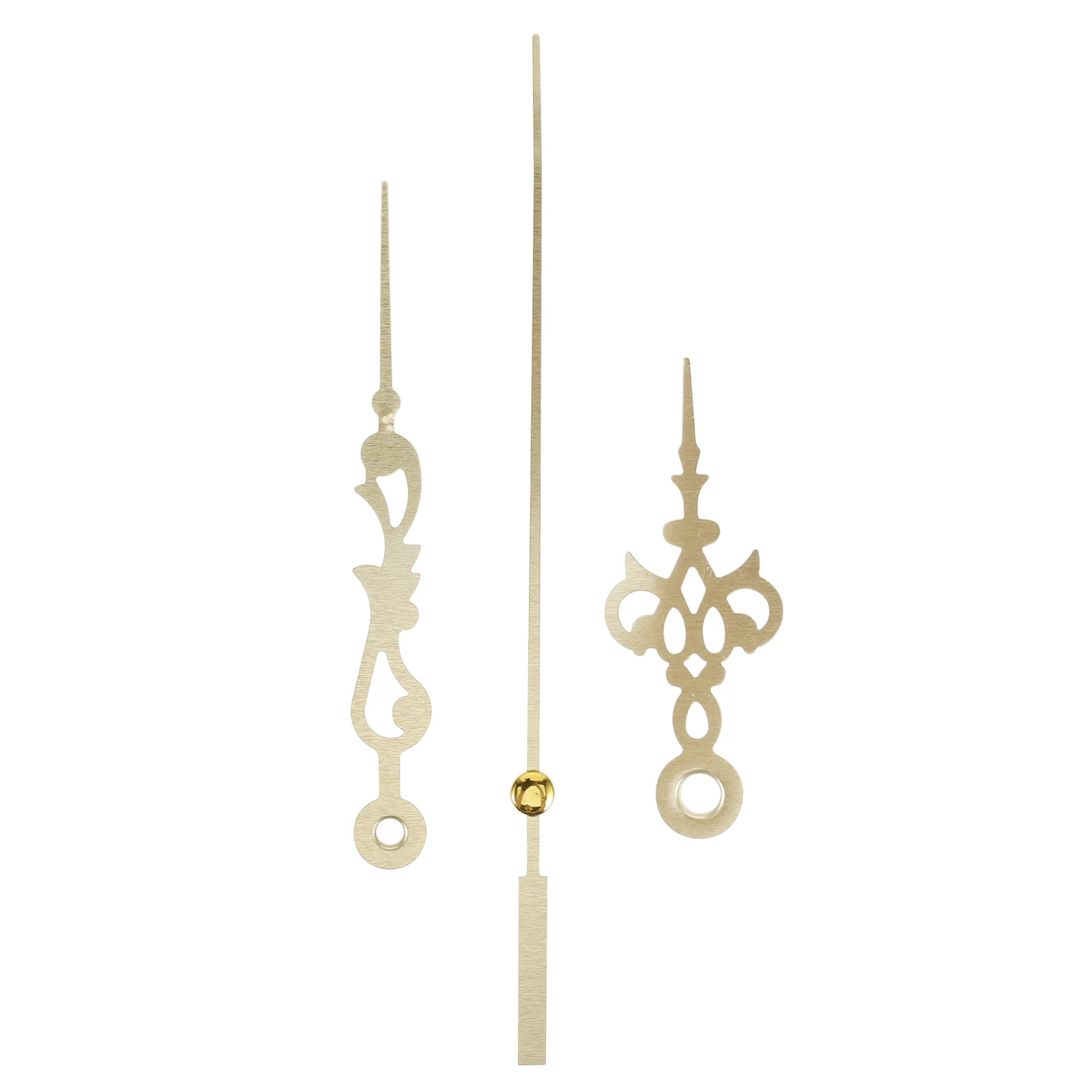 Wear-resistant Clock Parts Hands Kit Wall Pointer Accessories Golden Metal Delicate