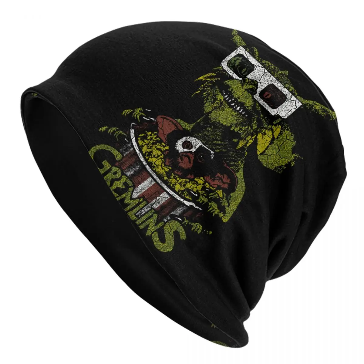 Eat Popcorn Washed Thin Bonnet Cycling Casual Beanies Protection Men Women Hats