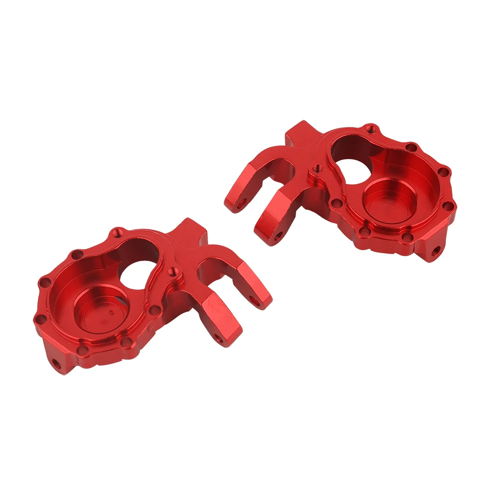 2pcs TRX4 Aluminum Inner Front Axle Portal Drive Cover Housing for 1/10 RC Crawler Car TRX-4 Front Axle Steering Upgrade Parts