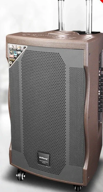15-Inch three-way frequency square dance stereo, outdoor Karaoke high-power heavy bass, home mobile tie rod speaker