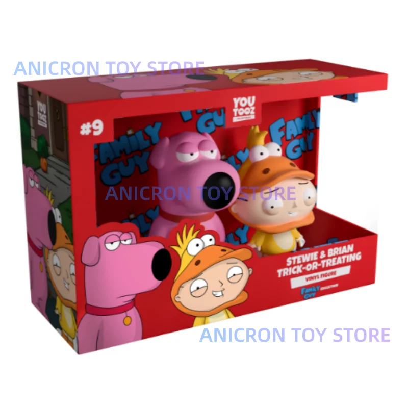 

Original Youooz Family Guy Stewie Griffin Brian Trick Action Figure Desk Decor Ornament Customized Toy Gifts