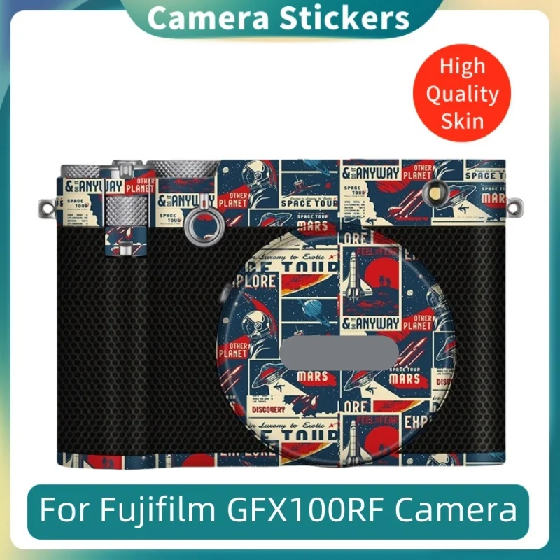 

Наклейка для камеры Fuji GFX100RF GFX100 RF Skin для камеры Fujifilm GFX100RF, наклейка GFX 100RF, наклейка, кожа