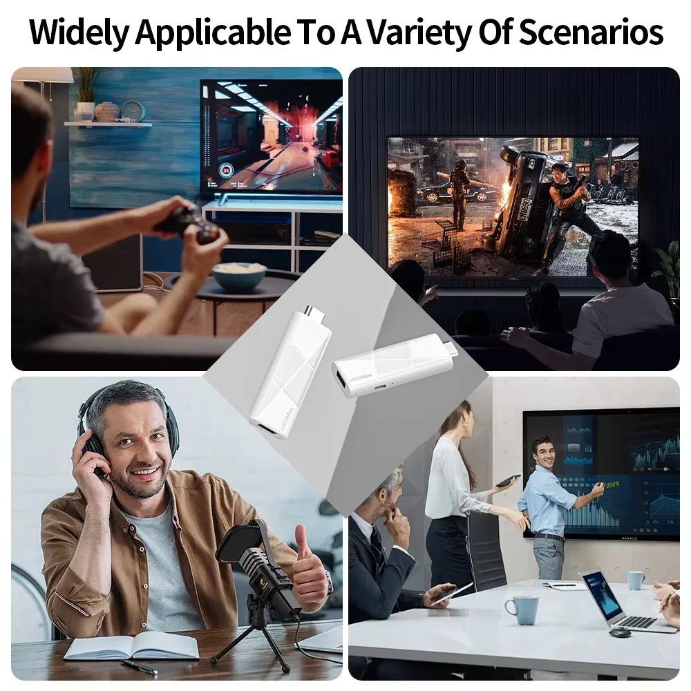 New H96 MAX Android TV Stick Android 14 RK3518 Wifi6 BT5.4 Support 4K HD 2GB 16GB/8GB Google Voice Media Player Smart TV Stick