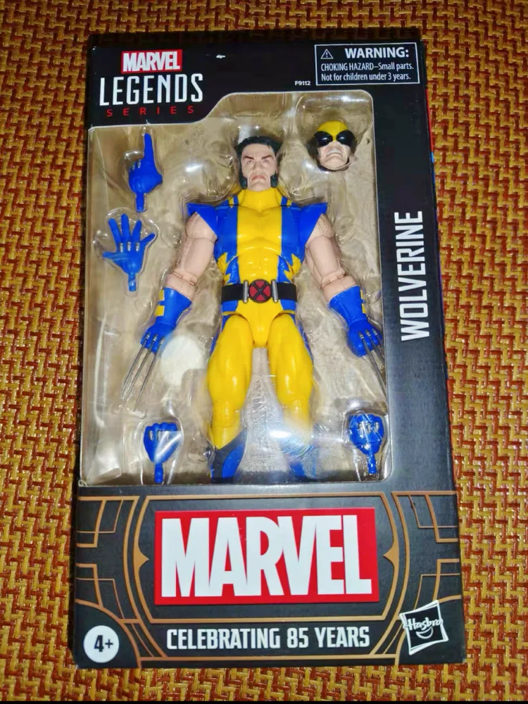 

Instock 6-Inch Marvel Legends Series Anime Action Figure Figurine X-Men Comics Wolverine Spiderman 85th Anniversary Toy Kid Gift