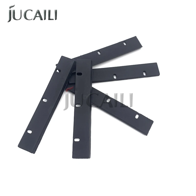 Jucaili 5Pcs Astarjet dx7 12cm Rubber Wiper for Epson Print Head Blade Roland Mimaki Cleaning Wiper Parts