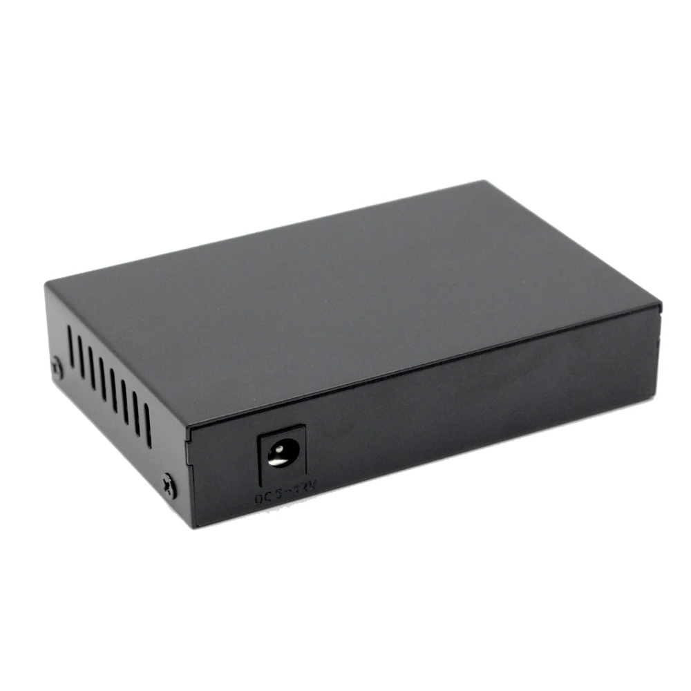 Гигабитный коммутатор Ethernet, 5-портовый настольный сетевой разветвитель, 10/100/1000 Мбит/с, экранированный порт с подключением к работе, безвентиляторный порт