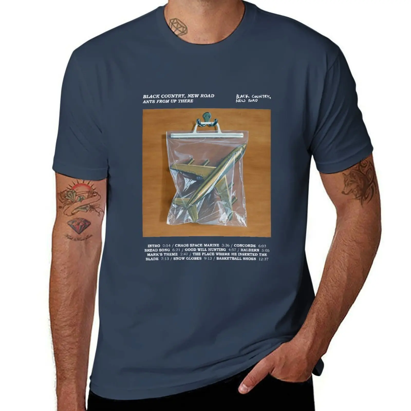 

Ants From Up There - Black Country New Road T-Shirt Large Size Casual Tee Shirt