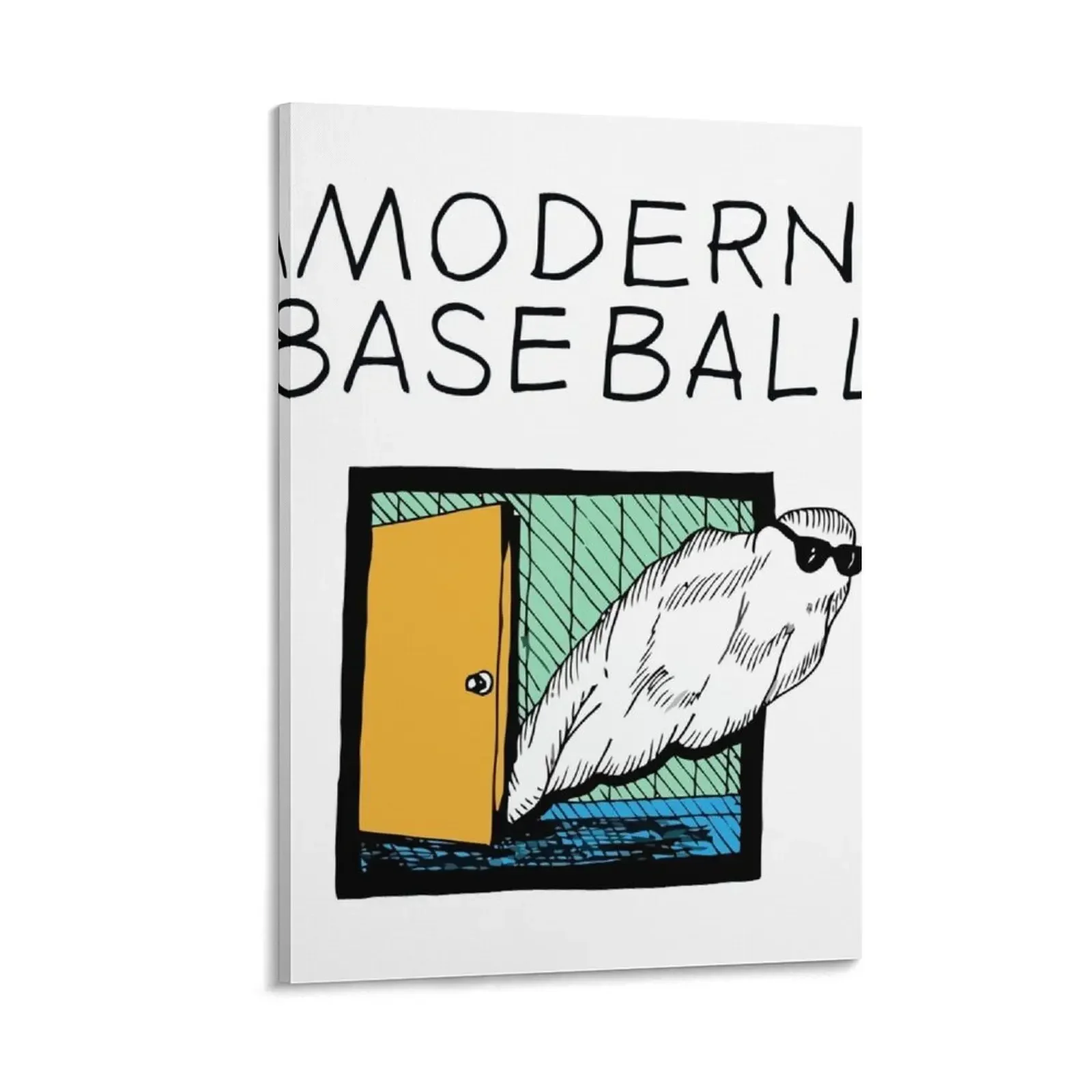 

Modern Baseball Canvas Painting bedrooms decor poster aesthetic anime room decor posters for wall