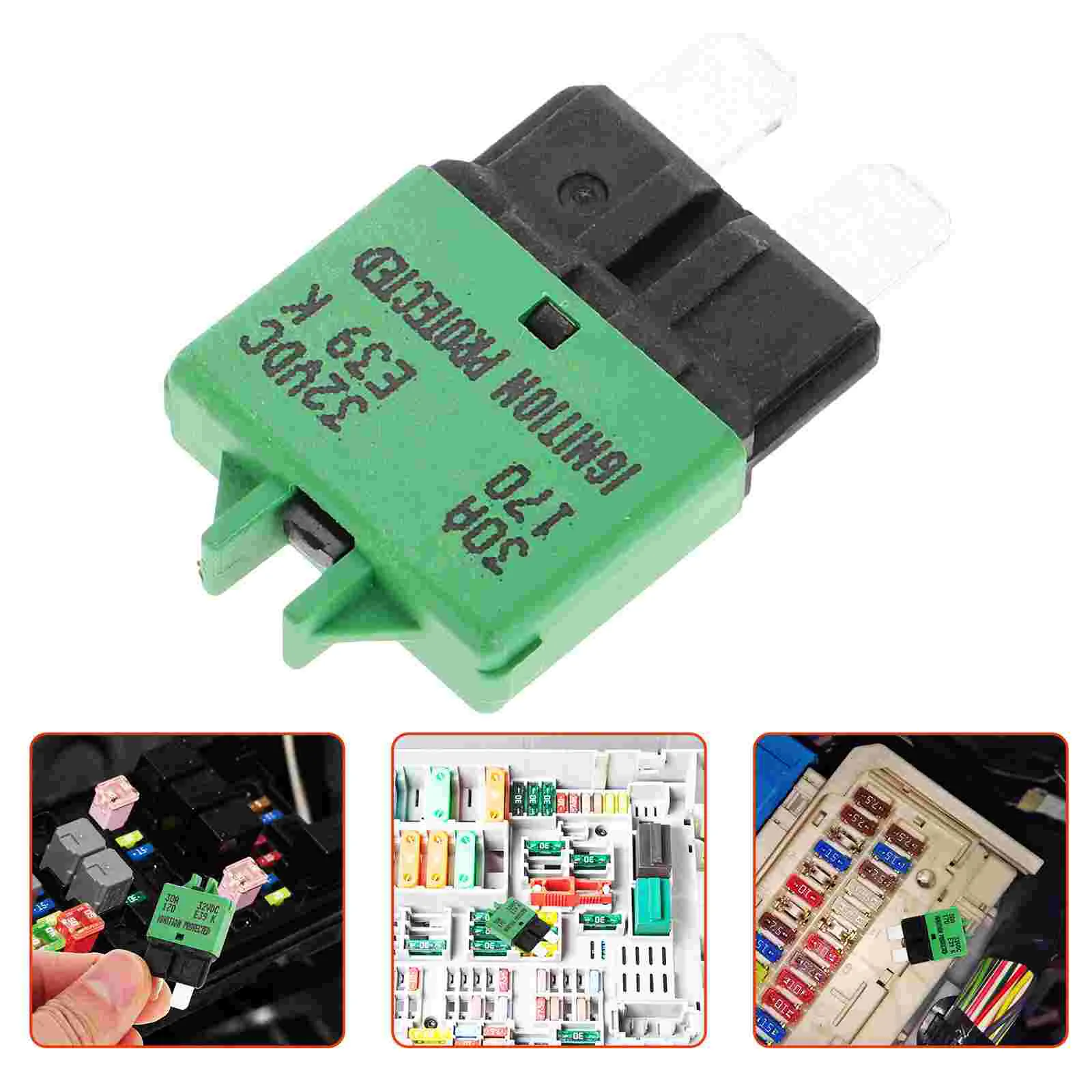 7 5A Fuse Wire Resettable Automotive Mini Breaker Overcurrent 75 Amp Ressettable