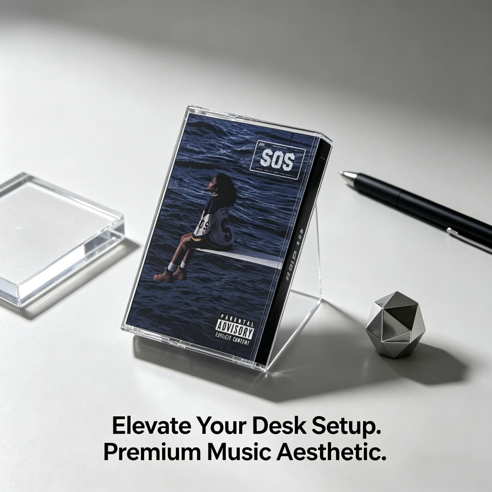

SZA SOS Contemporary R&B Cassette Tape Retro Collectible with Photo Lyric Booklet for Fans