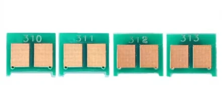 4pcs 126A CE310A CE311A CE312A CE313A Toner Cartridge Reset Chip for HP LaserJet Pro CP1020 CP1025 100 Color MFP M175 M275