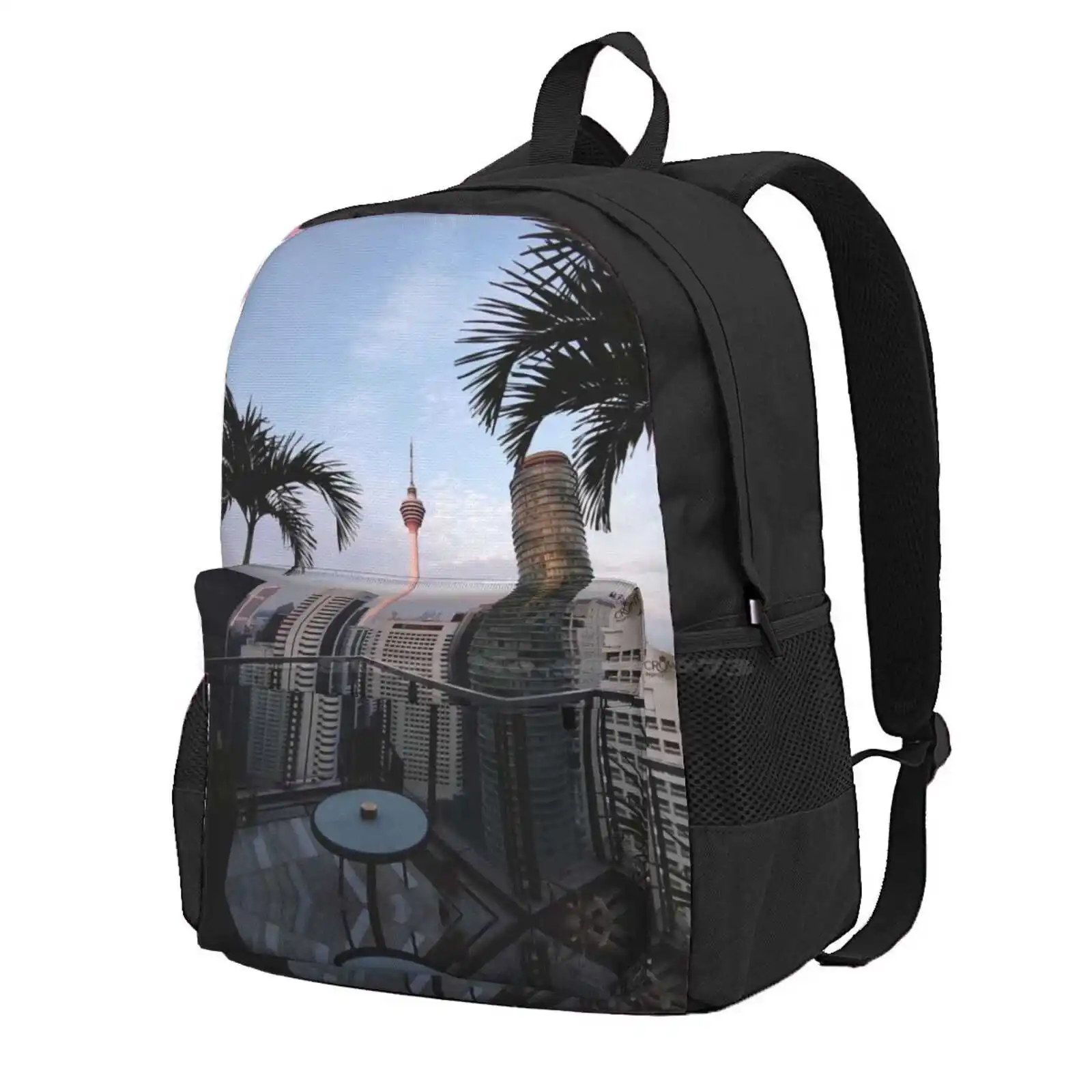 

City Tree Hot Sale Schoolbag Backpack Fashion Bags Tree Cute Nicely Beautifully View City Land Penthouse Light