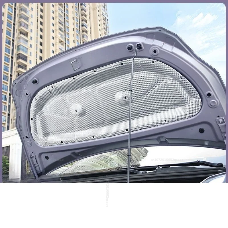 Für den neuen MG4 EV Urban 2026 2027 Motorhaube Motorraum-Isolierung Thermische Isolierung Baumwoll-Schalldämmung Motorhitzeschutz-Zubehör – Detail 2