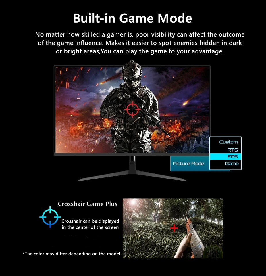 FYHXele 32 インチ 4K 144Hz PC IPS パネルモニター UHD LED