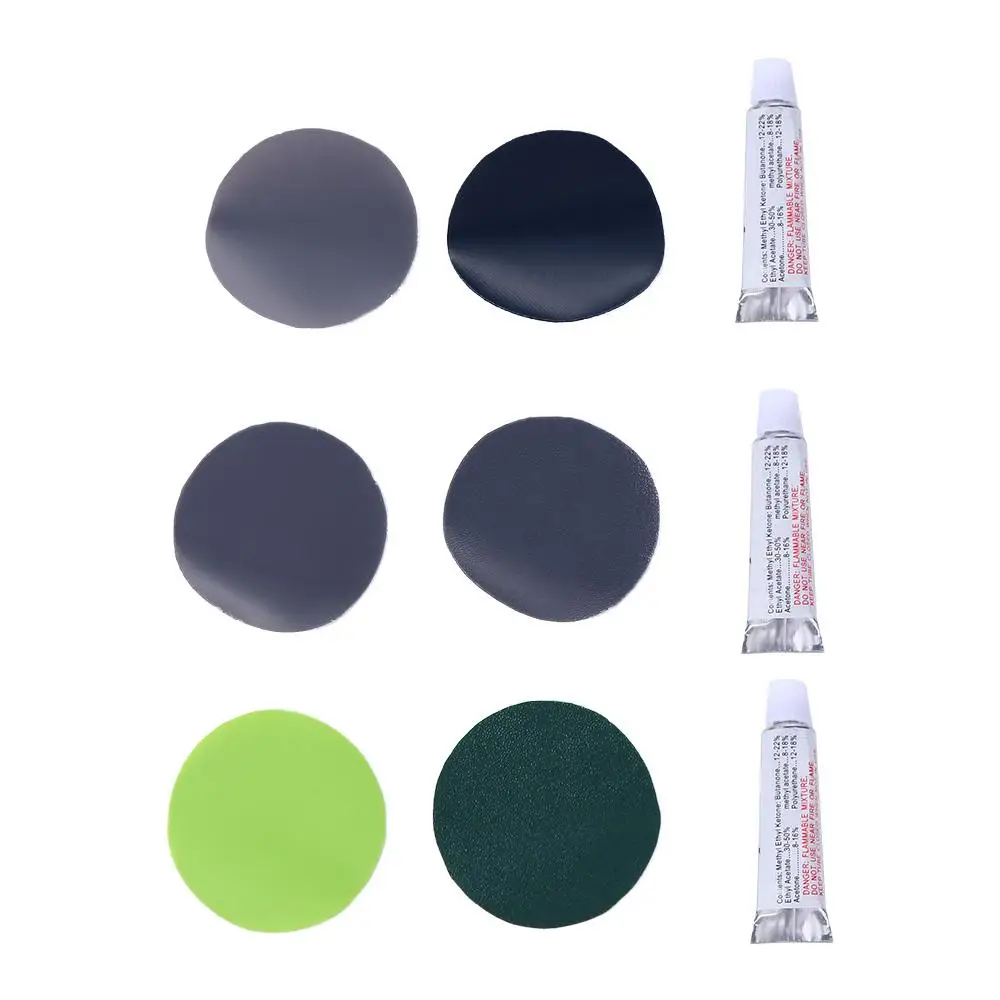 1Set Professional Canoe Mattress Swimming Pool PVC Sofa Repair Raft Boat Repair Kit Inflating Air Bed Kayak Patches Glue