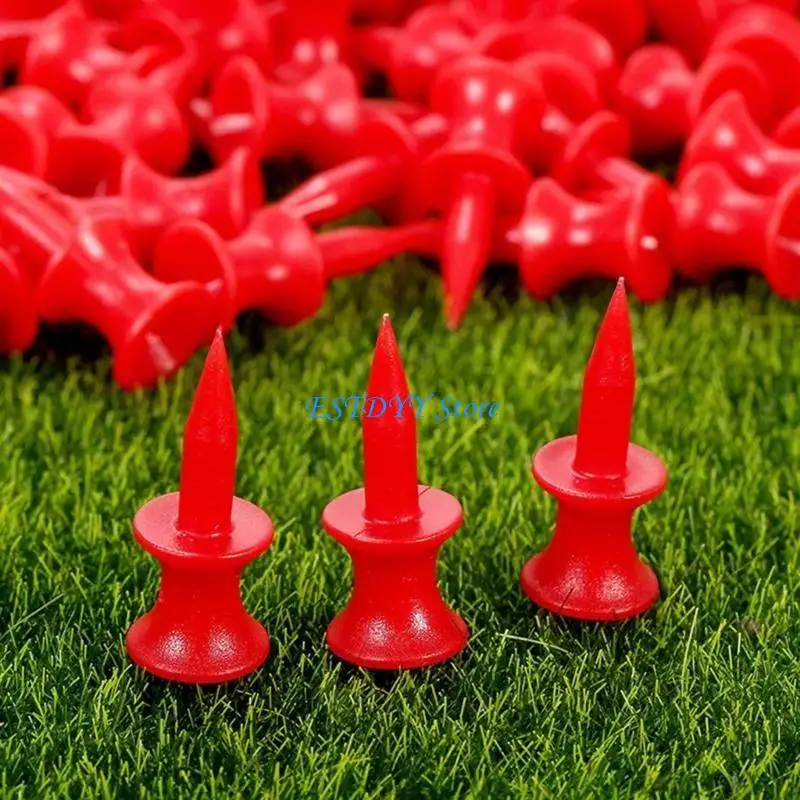 

G6DE 70Pcs Unbreakables Golf Tees Step Down Castles Tees for Golfers Golf Part