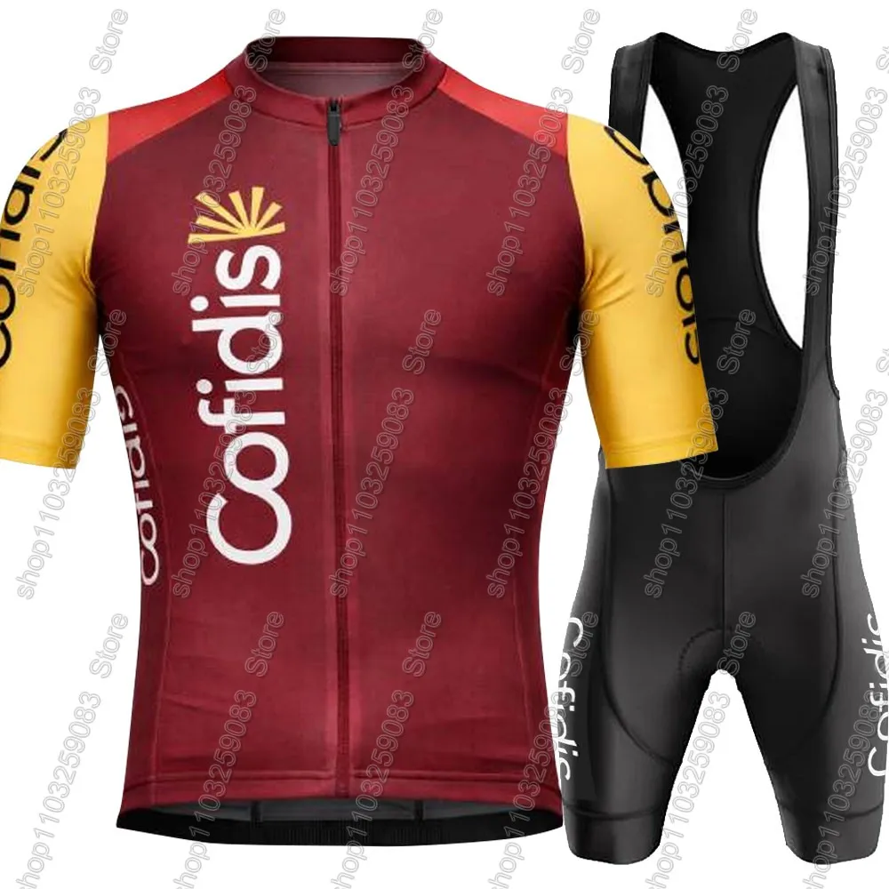 2026 Cofidis Team Cycling Jersey Set France Men Summer Short