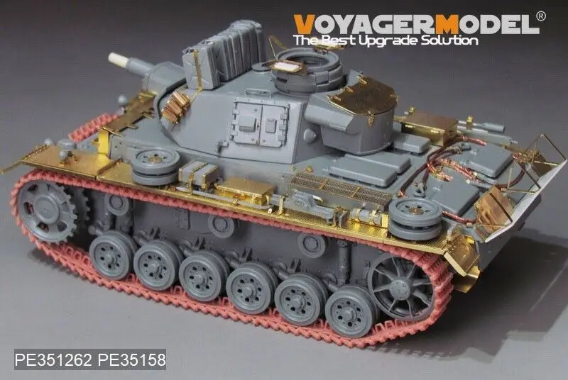 Voyager PE351262 1/35 Pz.KPfw. III Ausf N Africa Troop Detail Set (For DRAGON)